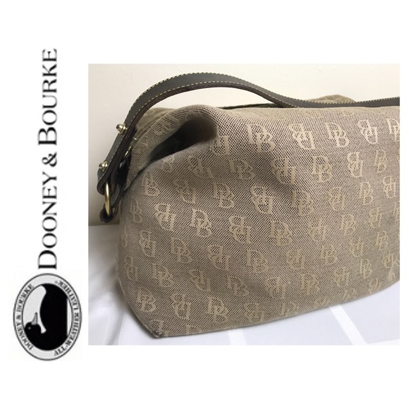 Dooney & Bourke Handbags - Dooney & Bourke Signature Canvas Shoulder Bag
